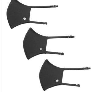Lululemon 3 Pack Face Masks
